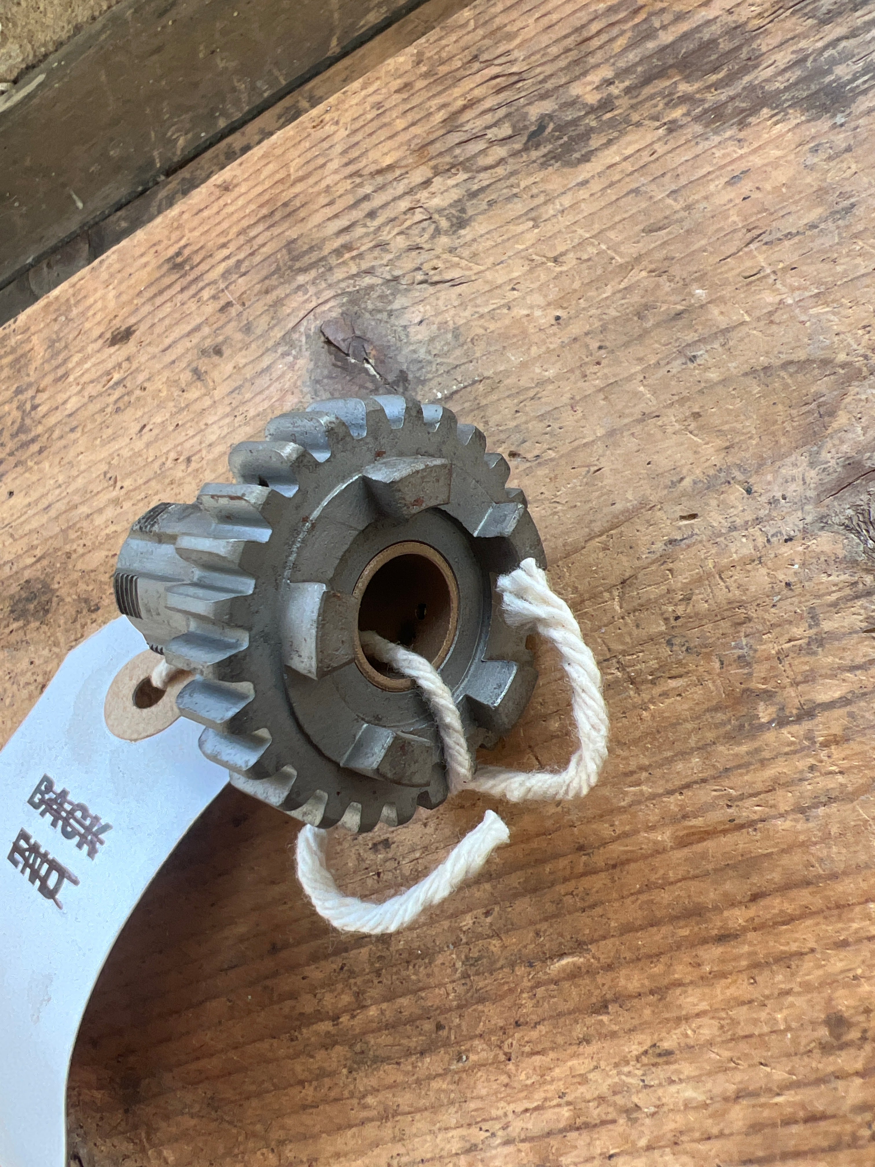 BSA Bantam 90-1582 3 speed gearbox main shaft sleeve gear