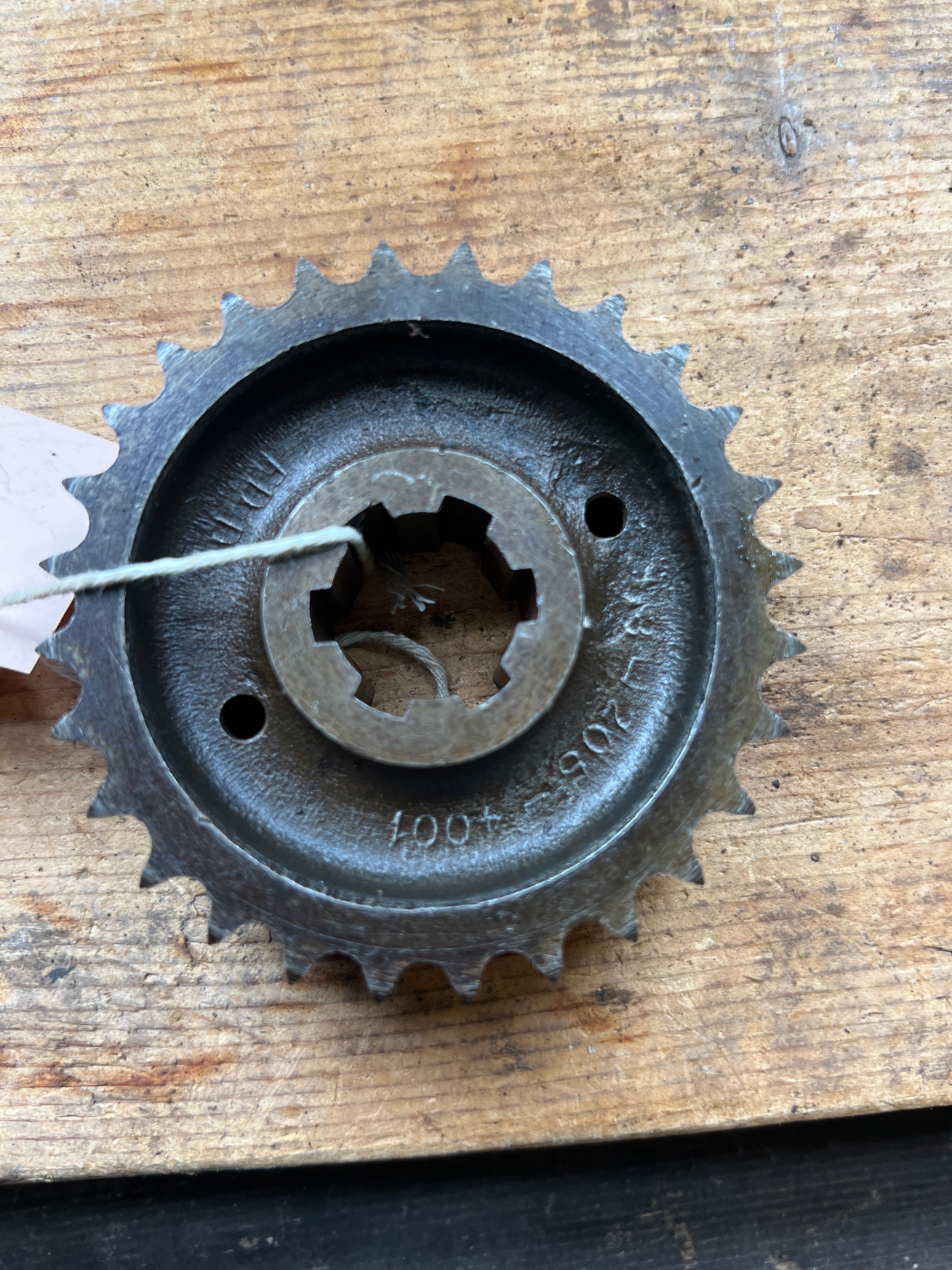 BSA A65 28Tooth crank triplex sprocket 68-0205