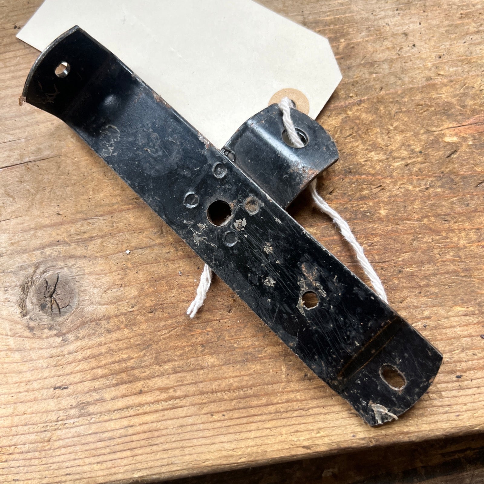 BSA D10 centre panel rectifier bracket 90-9369