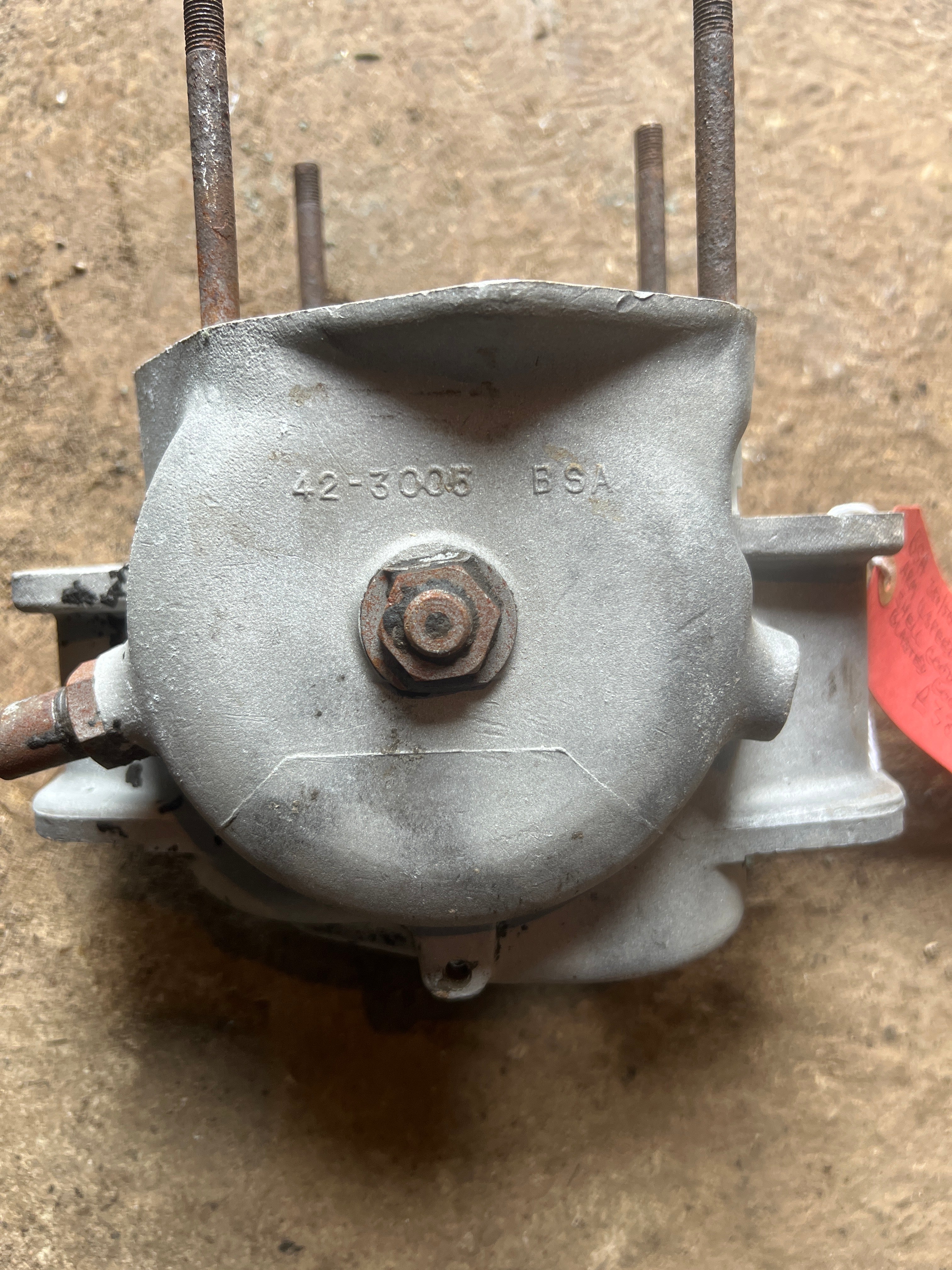 BSA 350 500 650 swinging arm 4 speed gearbox shell
