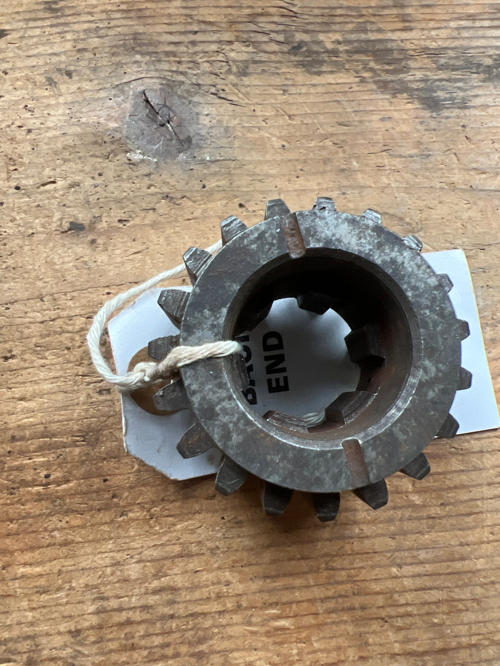 BSA A10 A7 plunger & swinging arm 19T gear std Layshaft 2nd 67-3198
