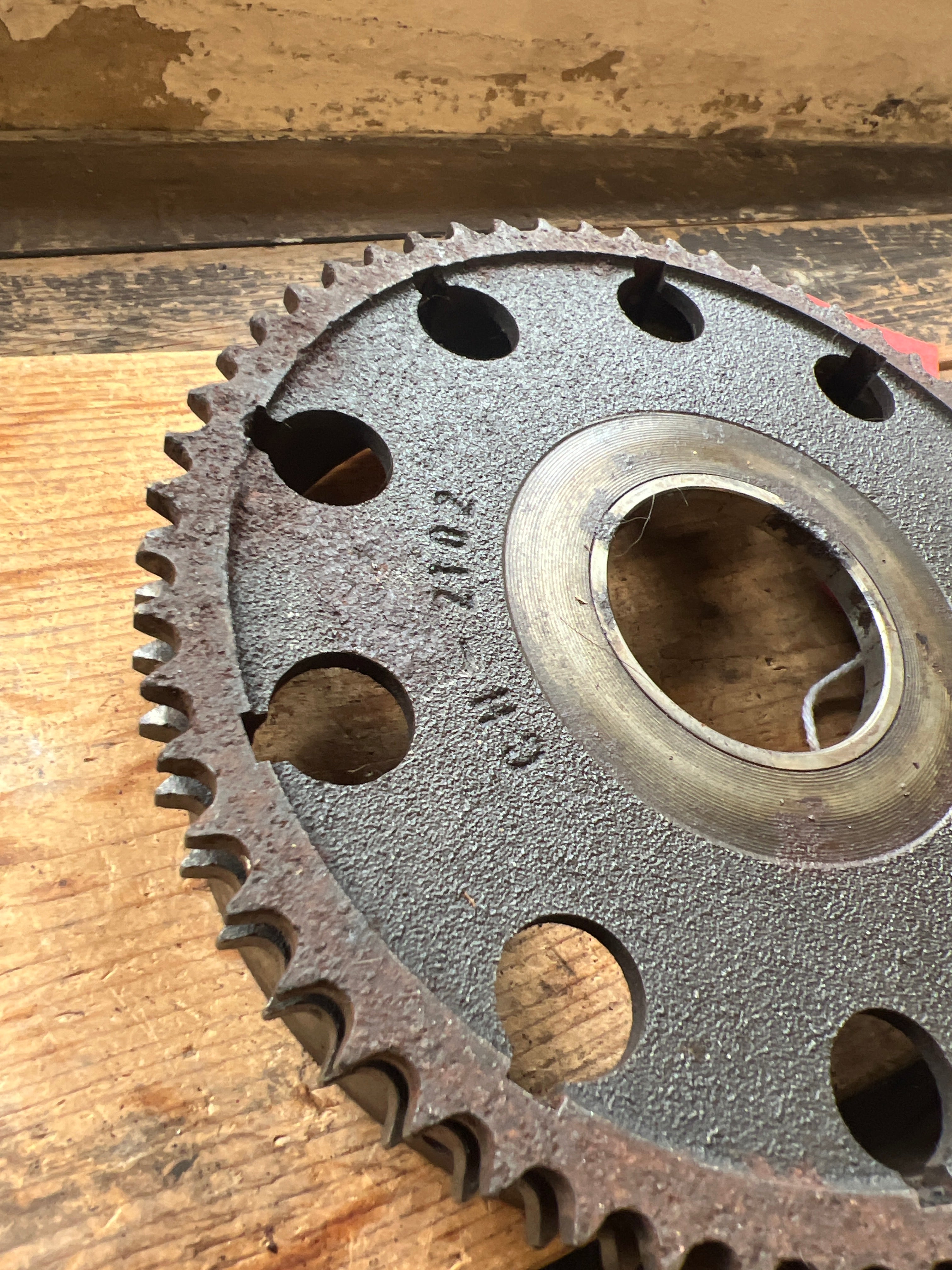 Triumph 650 unit duplex clutch sprocket