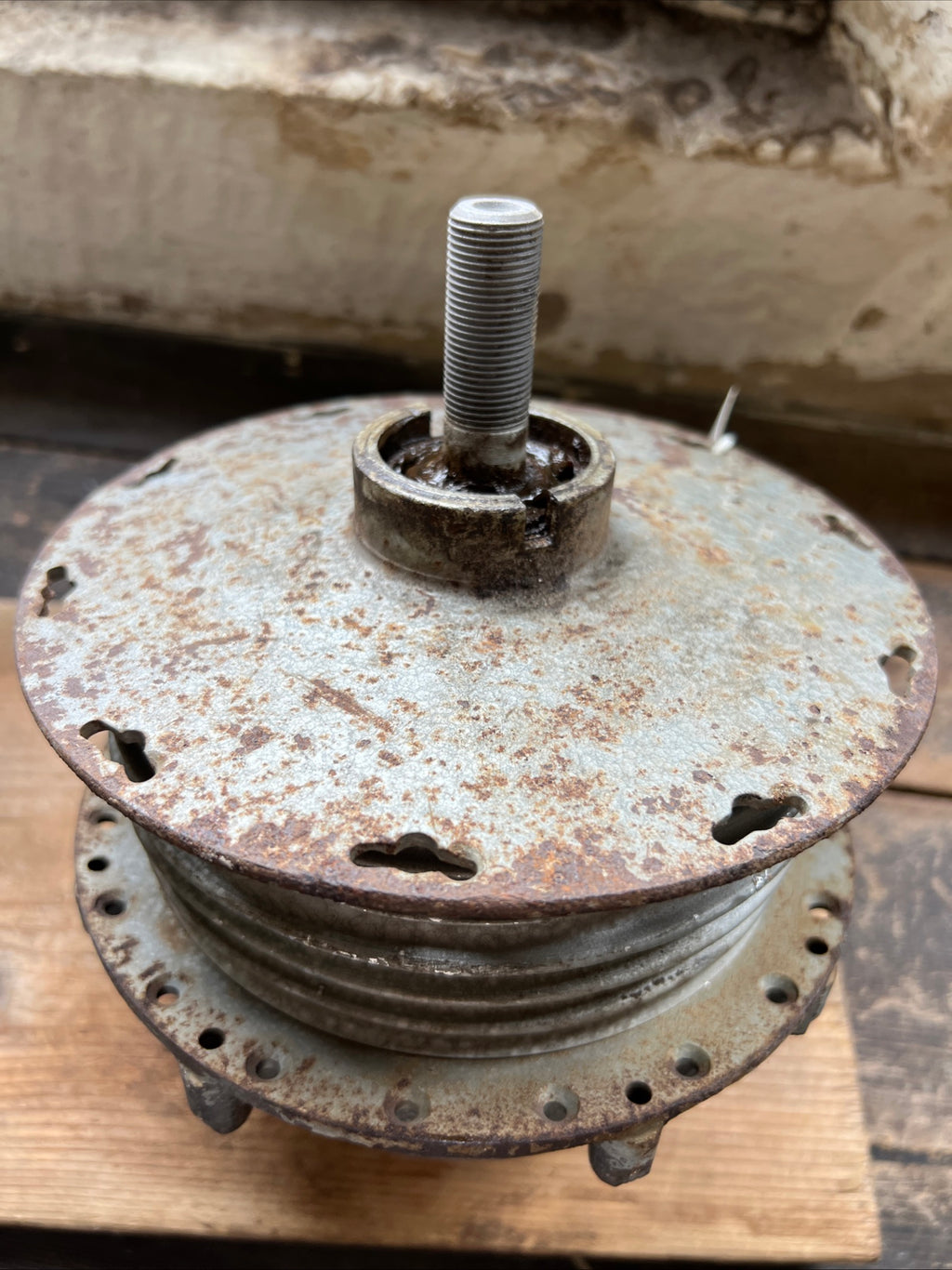 BSA Bantam Bushman very late full width rear hub