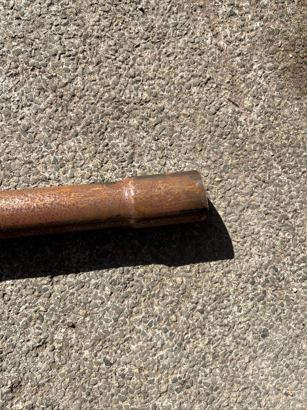 Velo viper venom swept back exhaust pipe