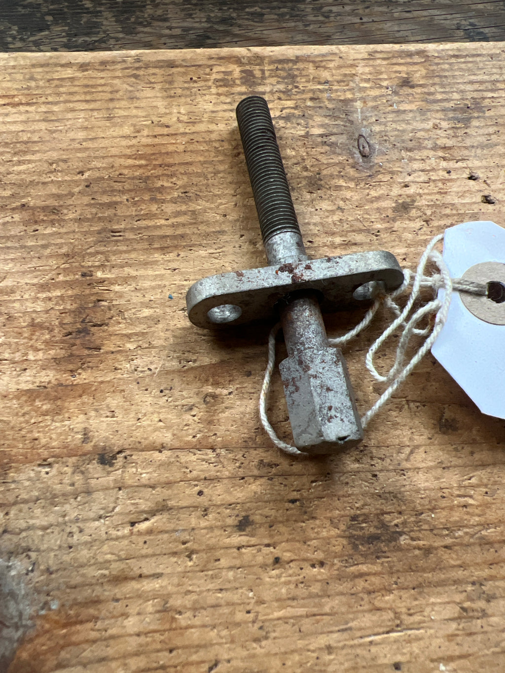 Norton Rigid single dolls head gearbox top adjuster bolt and stop NOS