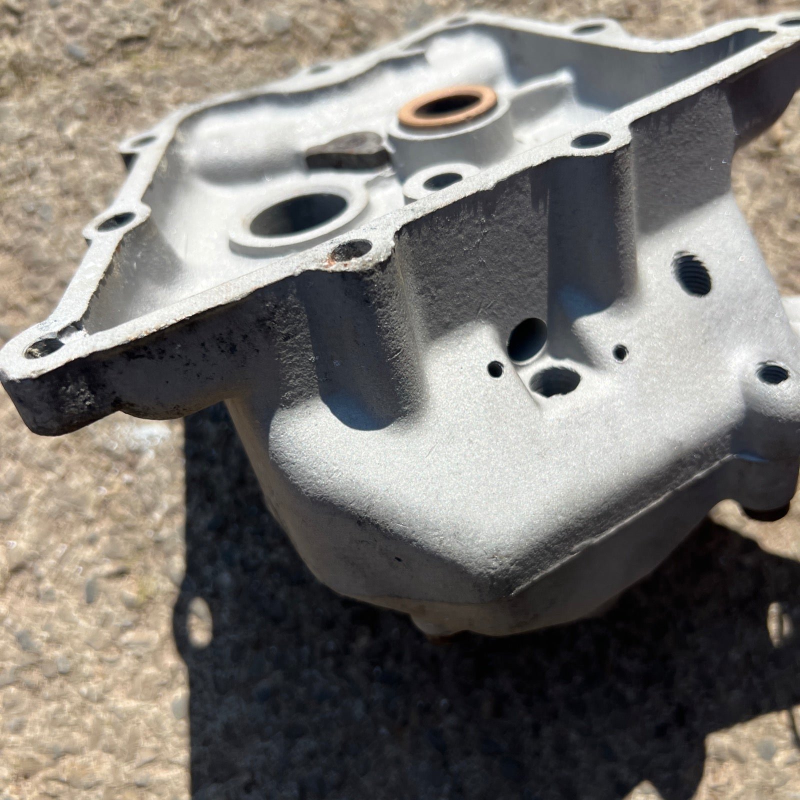 Triumph Tigress BSA Sunbeam kickstart & gear change alloy main housing & outer cover
