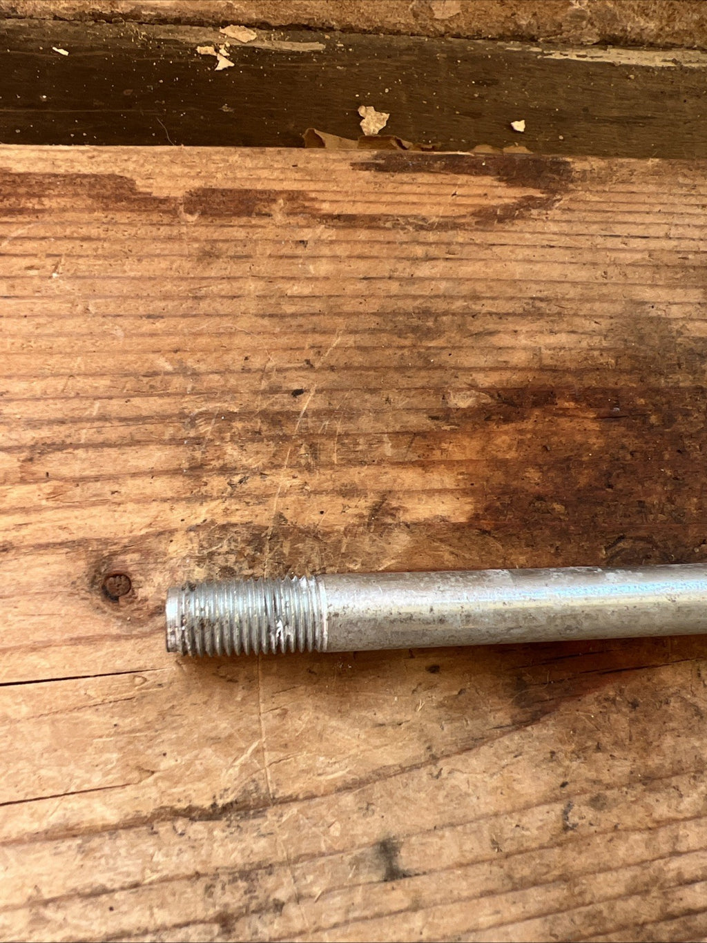 Triumph/BSA Long Bolt 8 7/8” Under head .431” Thick NOS