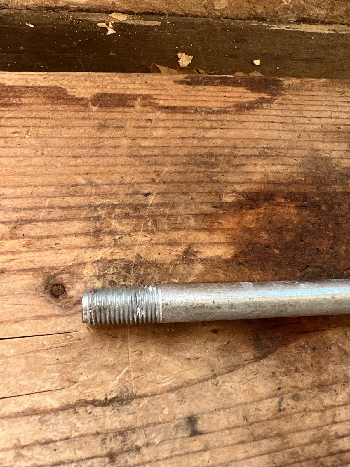 Triumph/BSA Long Bolt 8 7/8” Under head .431” Thick NOS