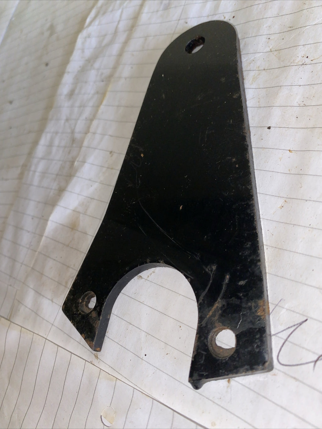 BSA B25 B44 Short Foot Rest Bracket