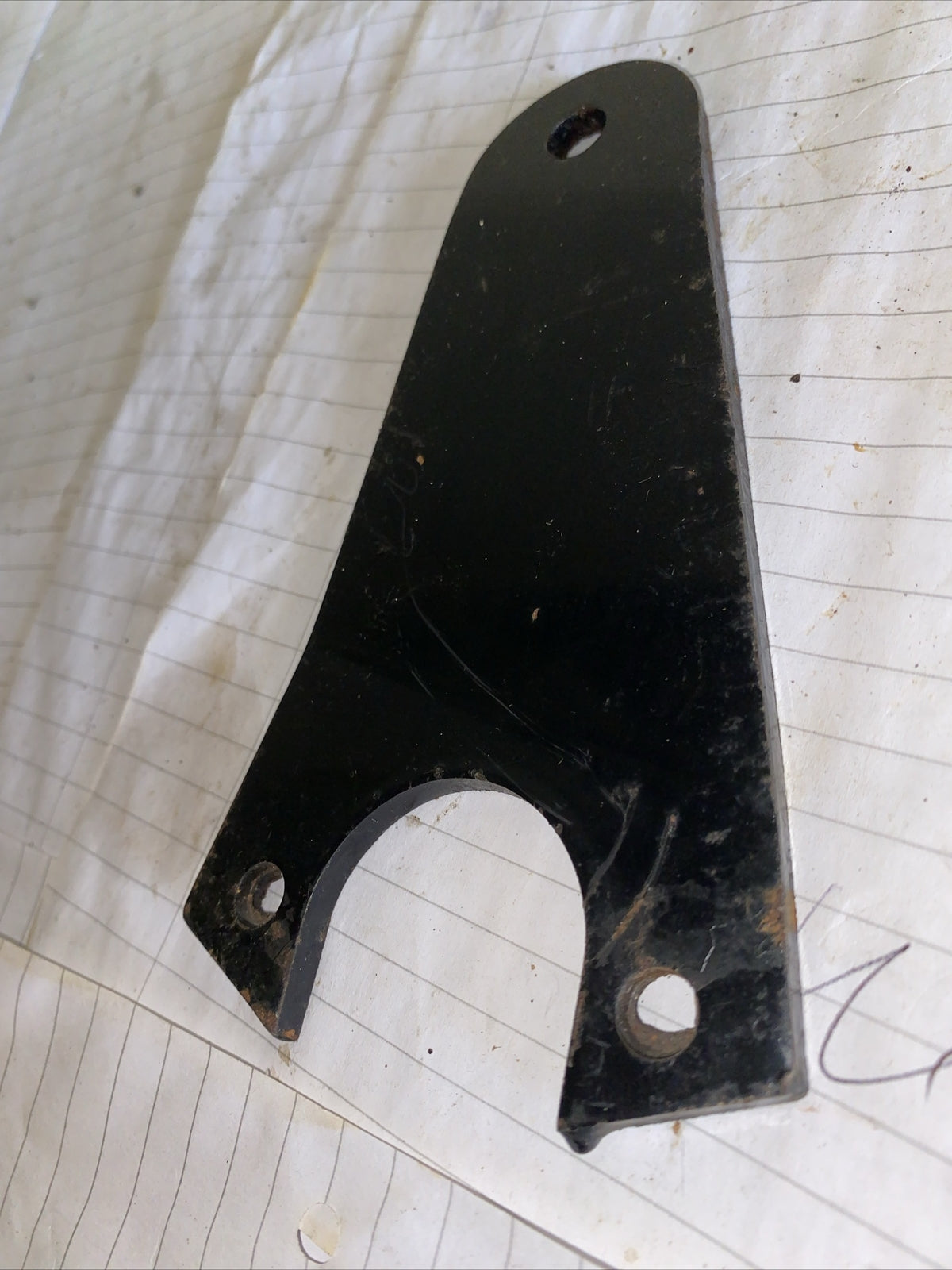 BSA B25 B44 Short Foot Rest Bracket