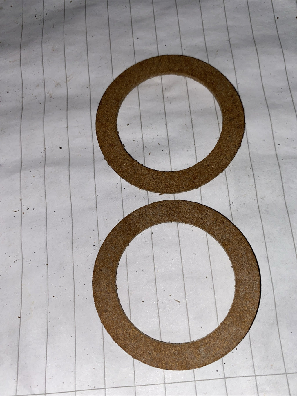 Triumph 650 Units Pre Oil In Frame Fork Abutment Cork Washers