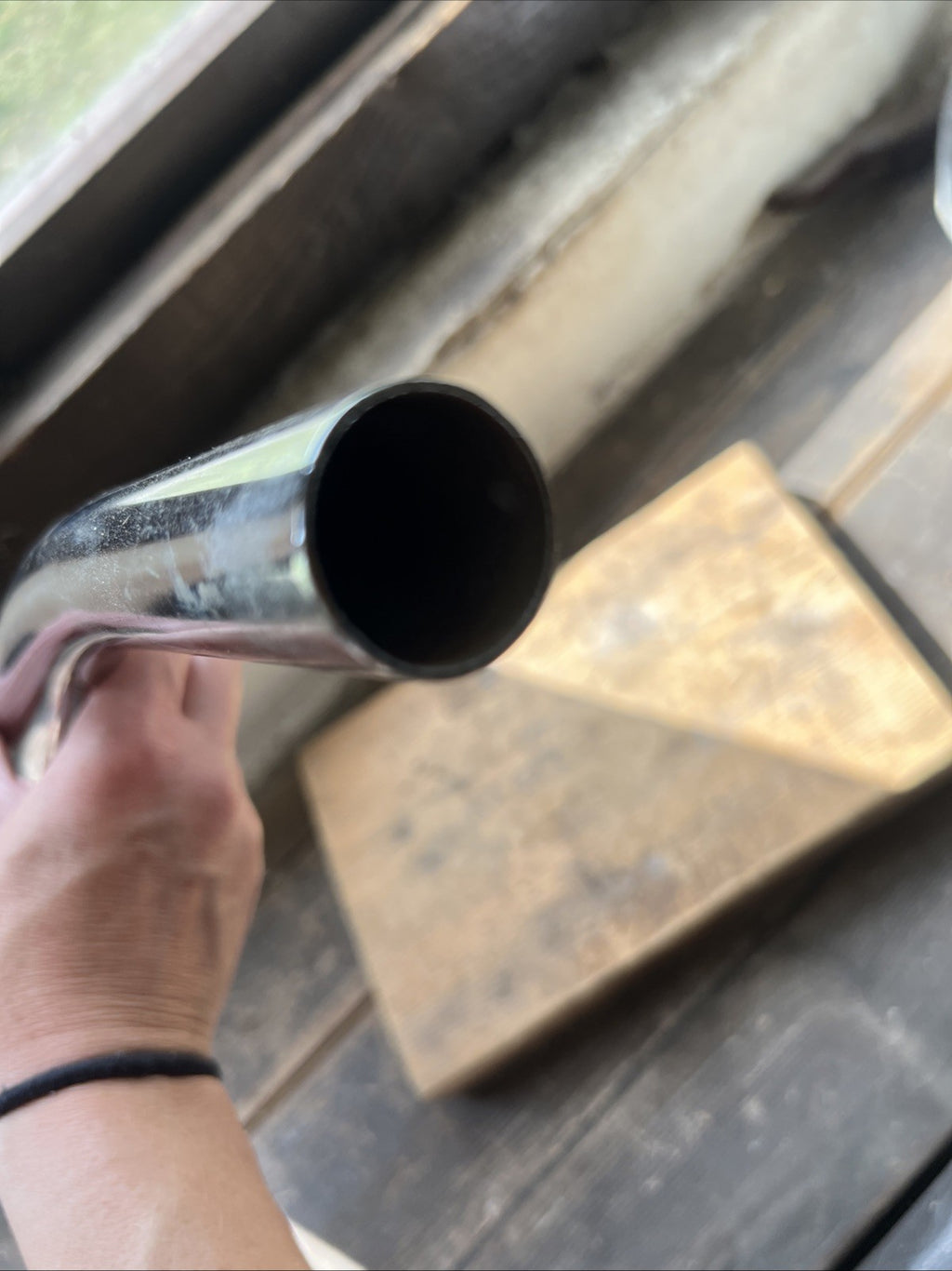 BSA Rocket 3 Exhaust Pipe Chrome