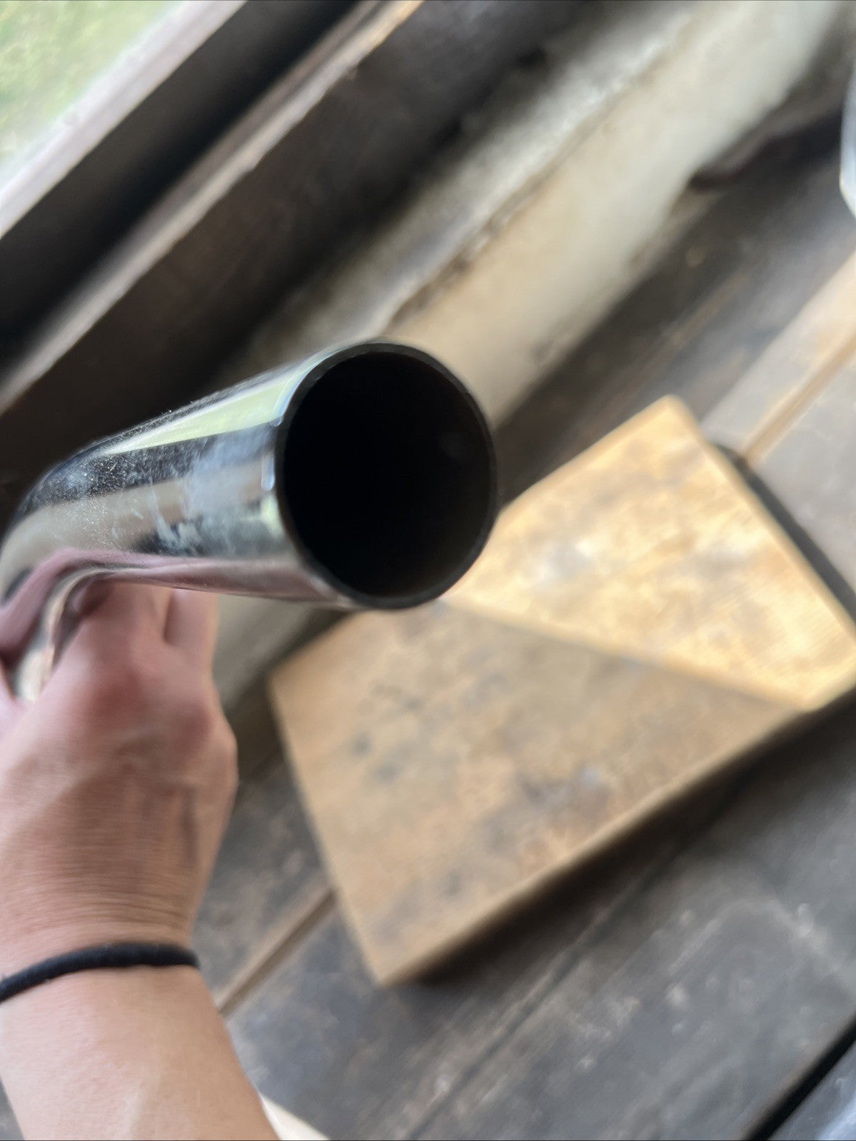 BSA Rocket 3 Exhaust Pipe Chrome