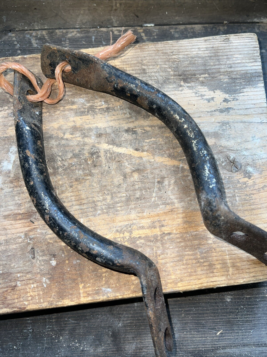 Matchless AJS Swinging Arm Rear Grab Rails