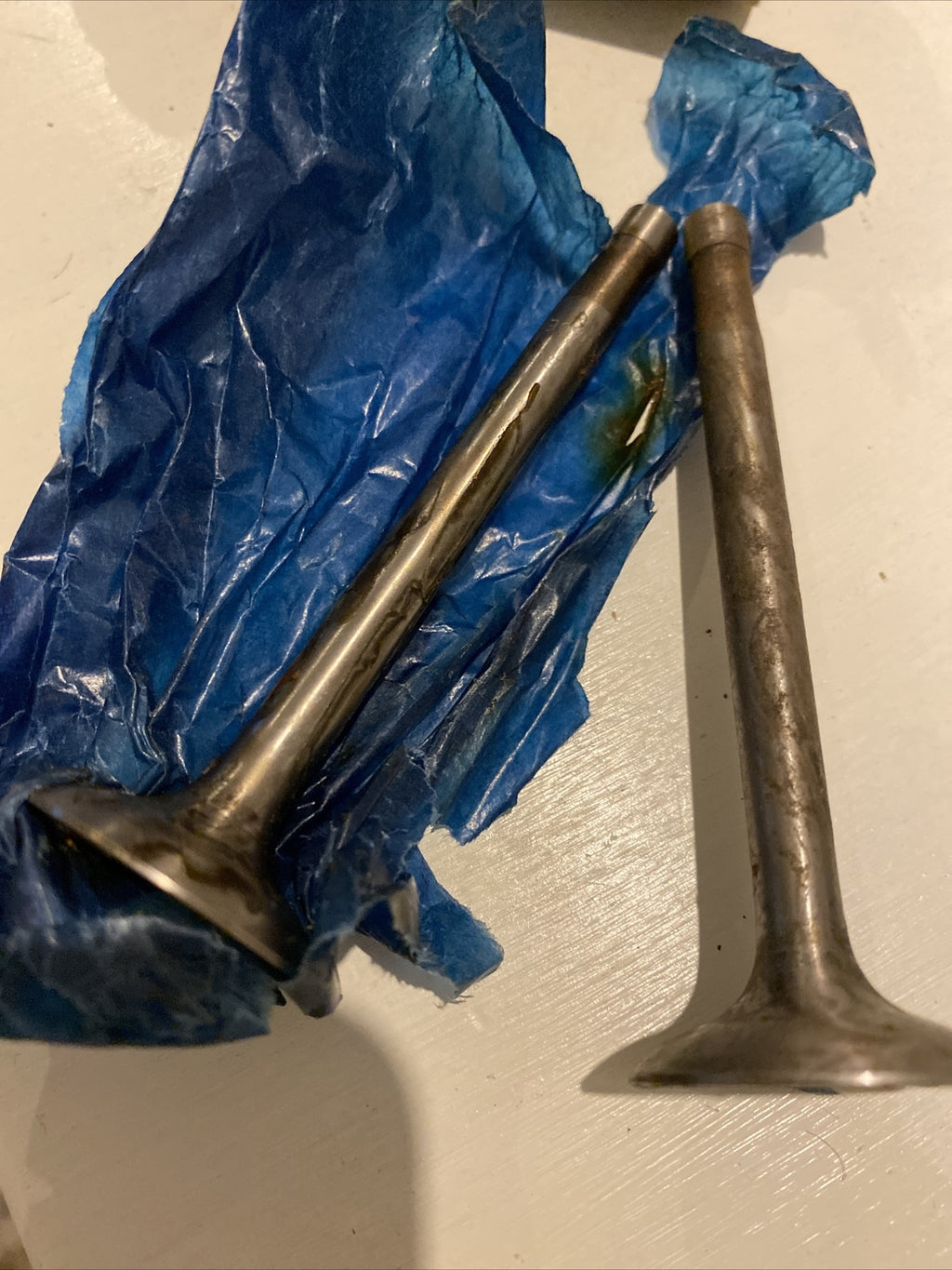 Motorcycle Inlet Valves Norton Jublille inlet valves pair Classic Bike