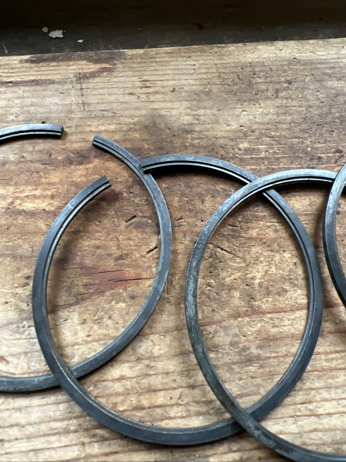 Harley Davidson V twin +40 Compression Rings 85mm X 3/32”  4  NOS