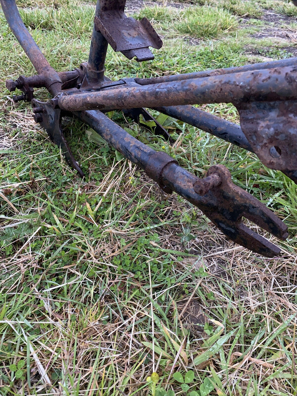 BSA D7 Frame With Swinging Arm And Subframe