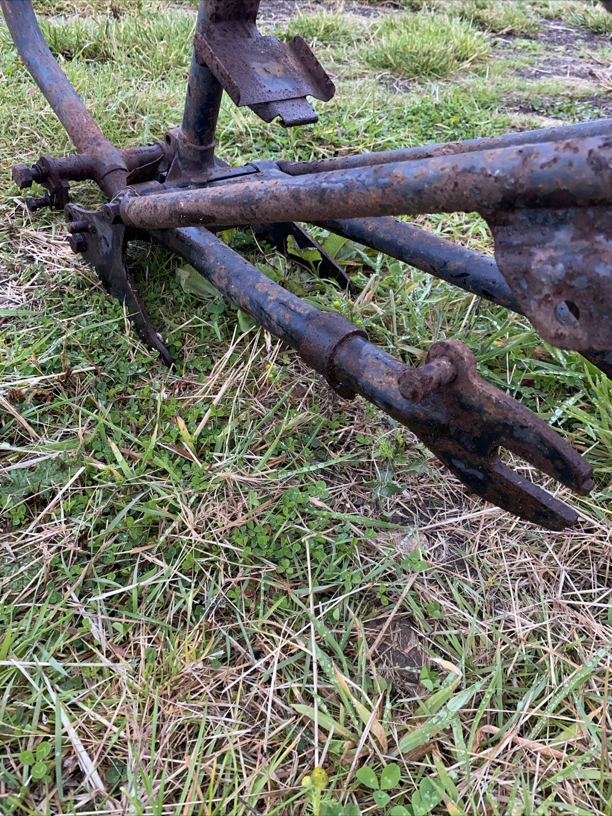 BSA D7 Frame With Swinging Arm And Subframe