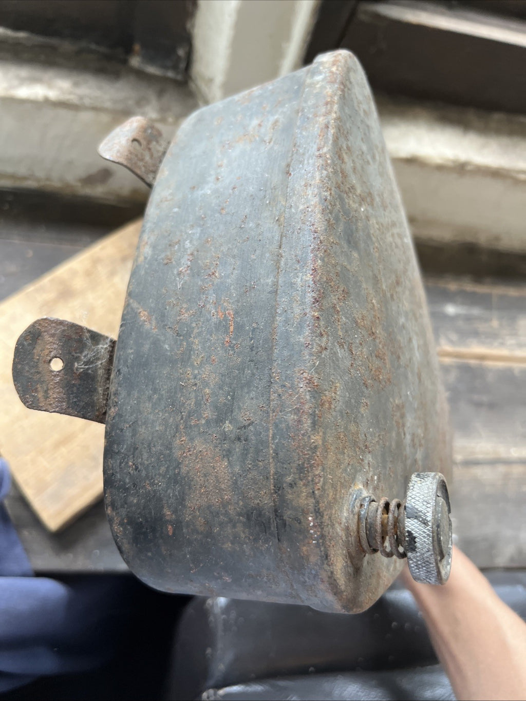 Old Rigid Frame Tool Box 3 1/4 “ Deep