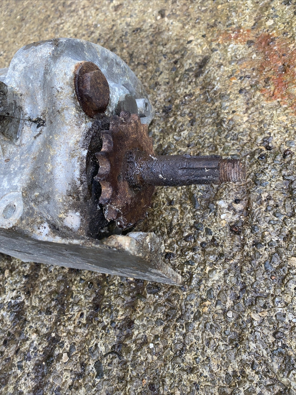 Early Motorcycle Gearbox Villiers 4 Stud Type