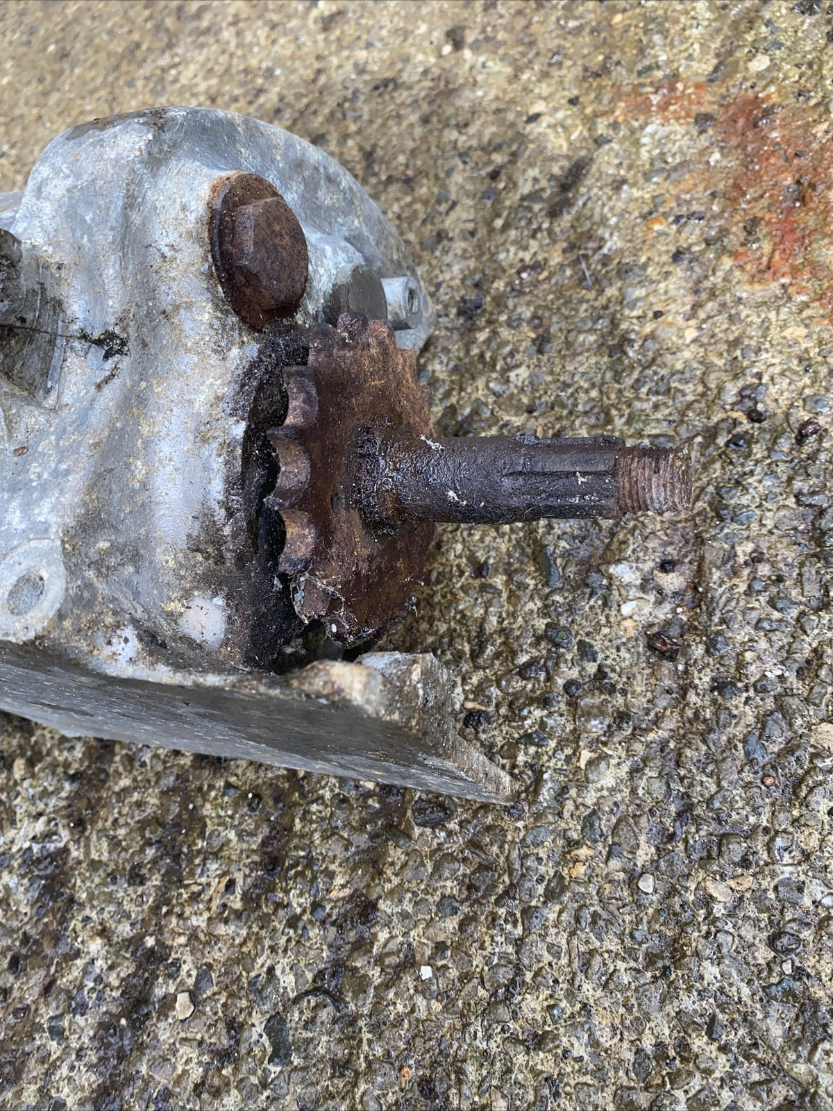 Early Motorcycle Gearbox Villiers 4 Stud Type