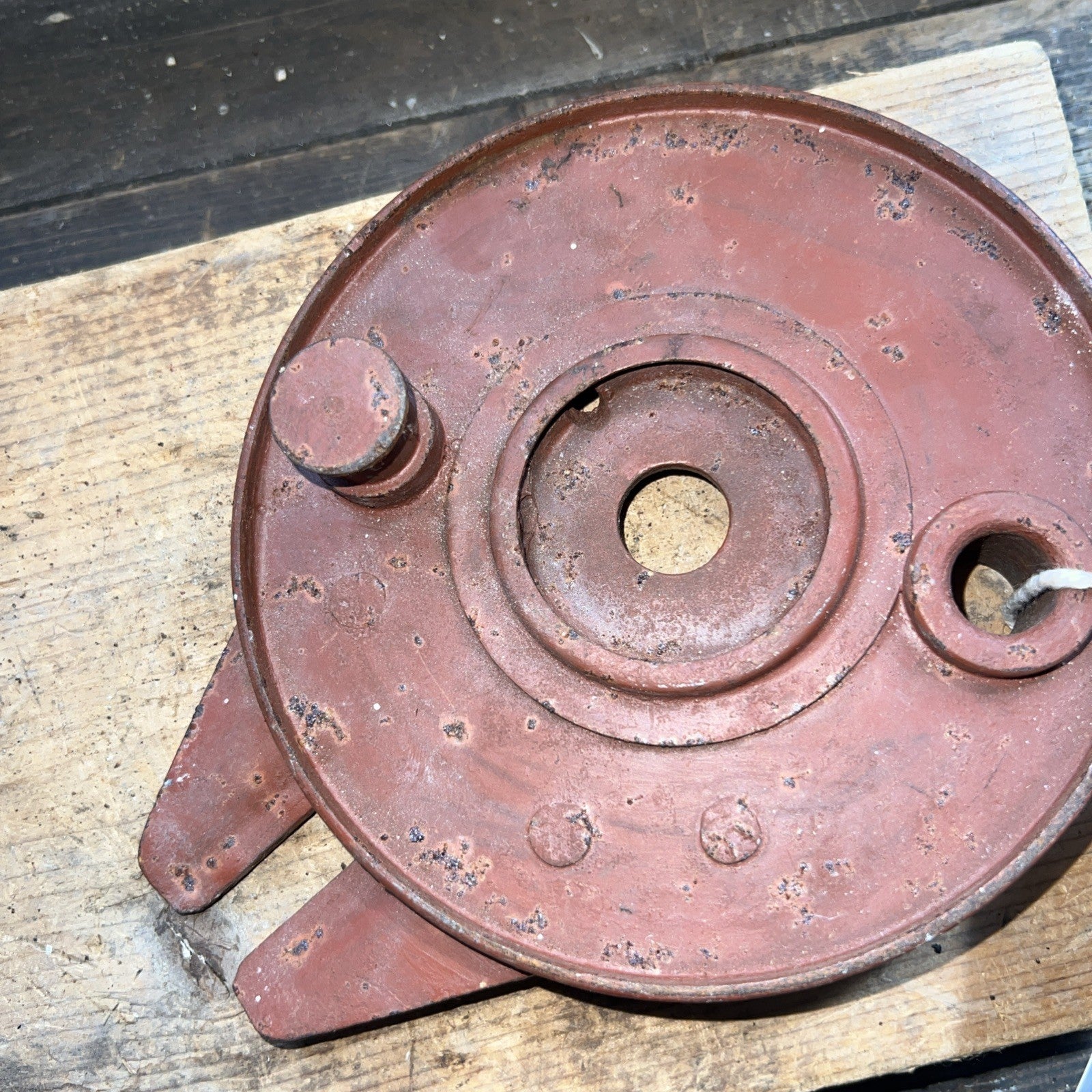 BSA C12 250cc Rear Brake Plate