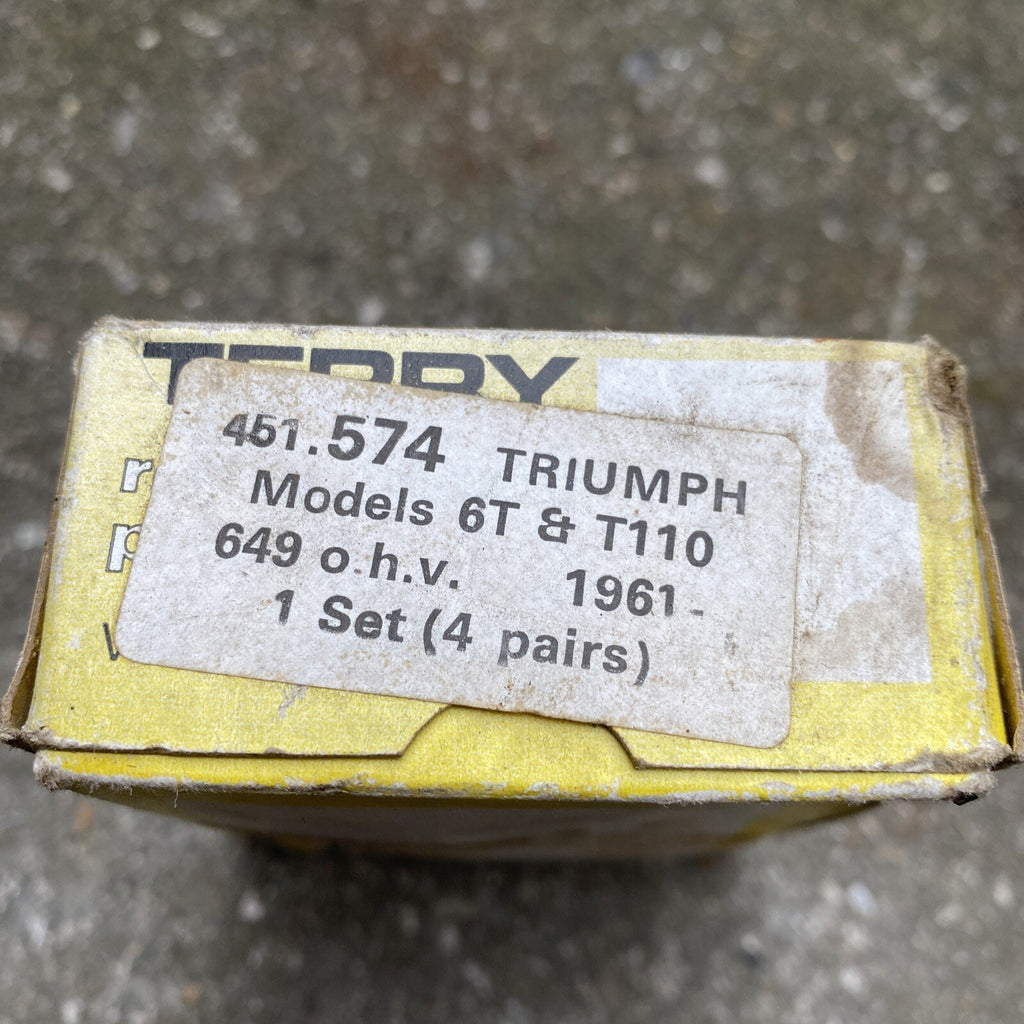 Triumph 6T T110 1961 Valve Spring Set Motorcycle Triumph 6T T110 1961