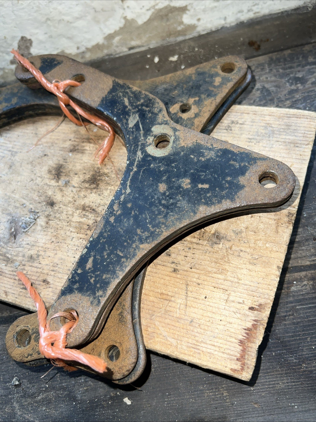 BSA A7 A10 Swinging Arm Complete Set Of 4 Rear Engine Plates