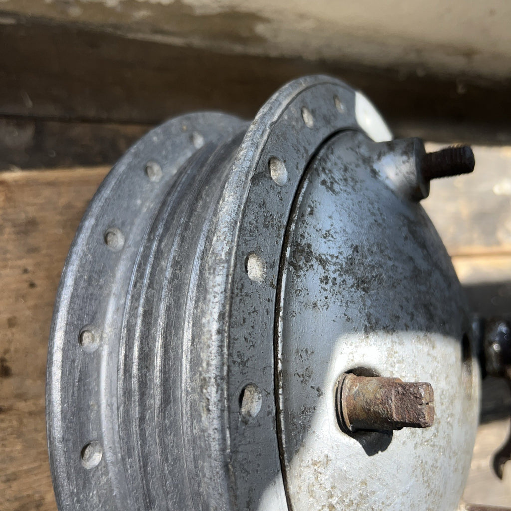 Ariel BSA Full Width Alloy Front Hub Complete With Brake