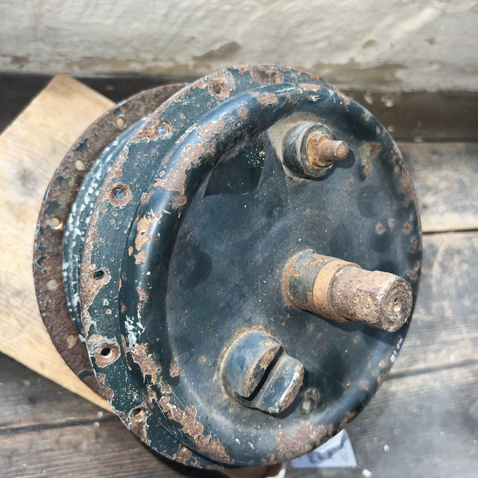 Villiers AMC 250 Front Hub 6” Brake Complete Full Width