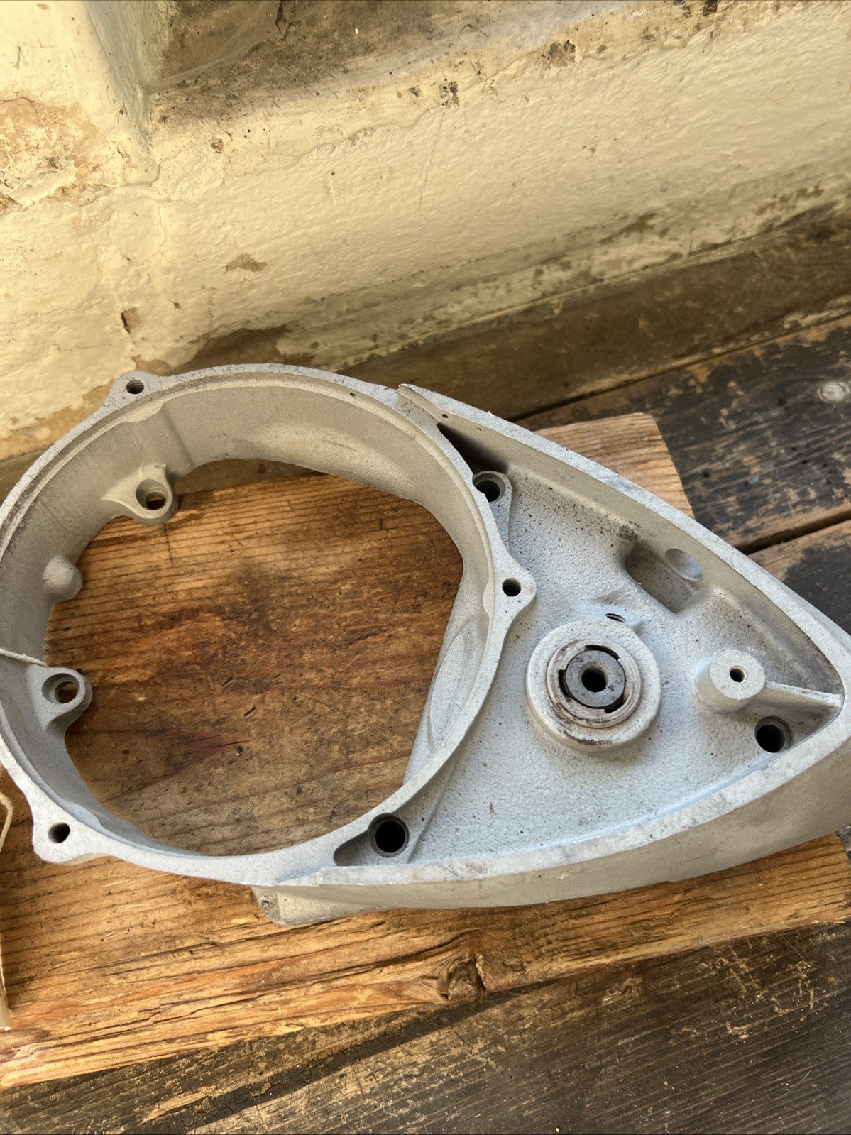 BSA Bantam Left Hand Inner Timing Case With Clutch Lifter Intermediate Type