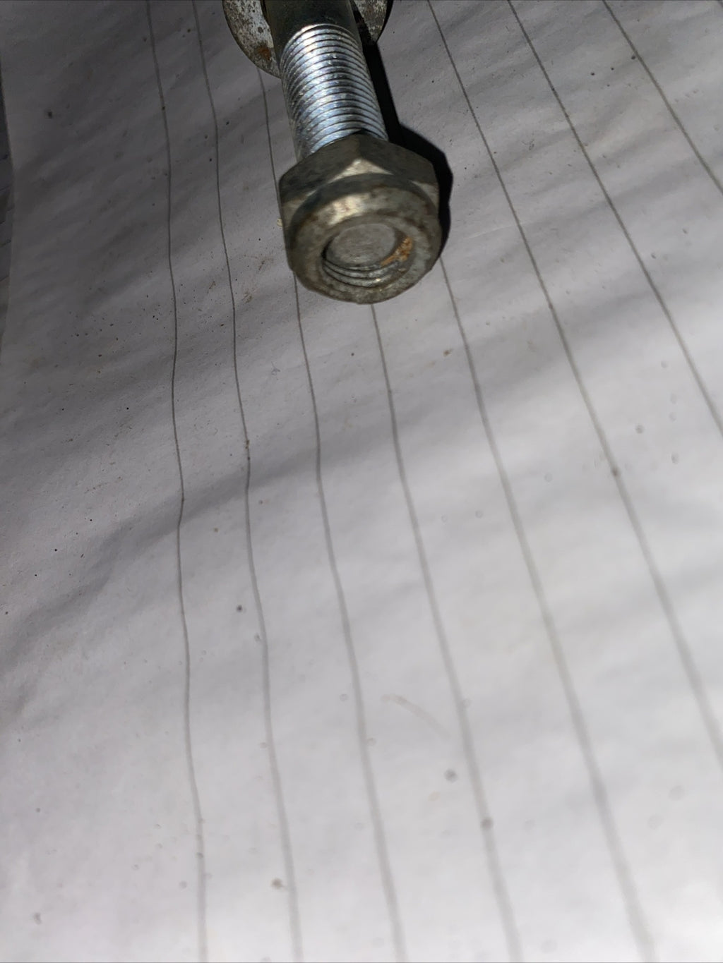 Triumph 650 750 Unit Oil In Frame Top Yoke Pinch Bolt And Nut