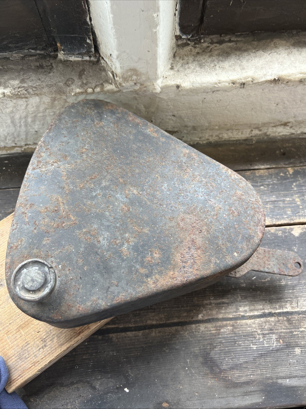 Old Rigid Frame Tool Box 3 1/4 “ Deep