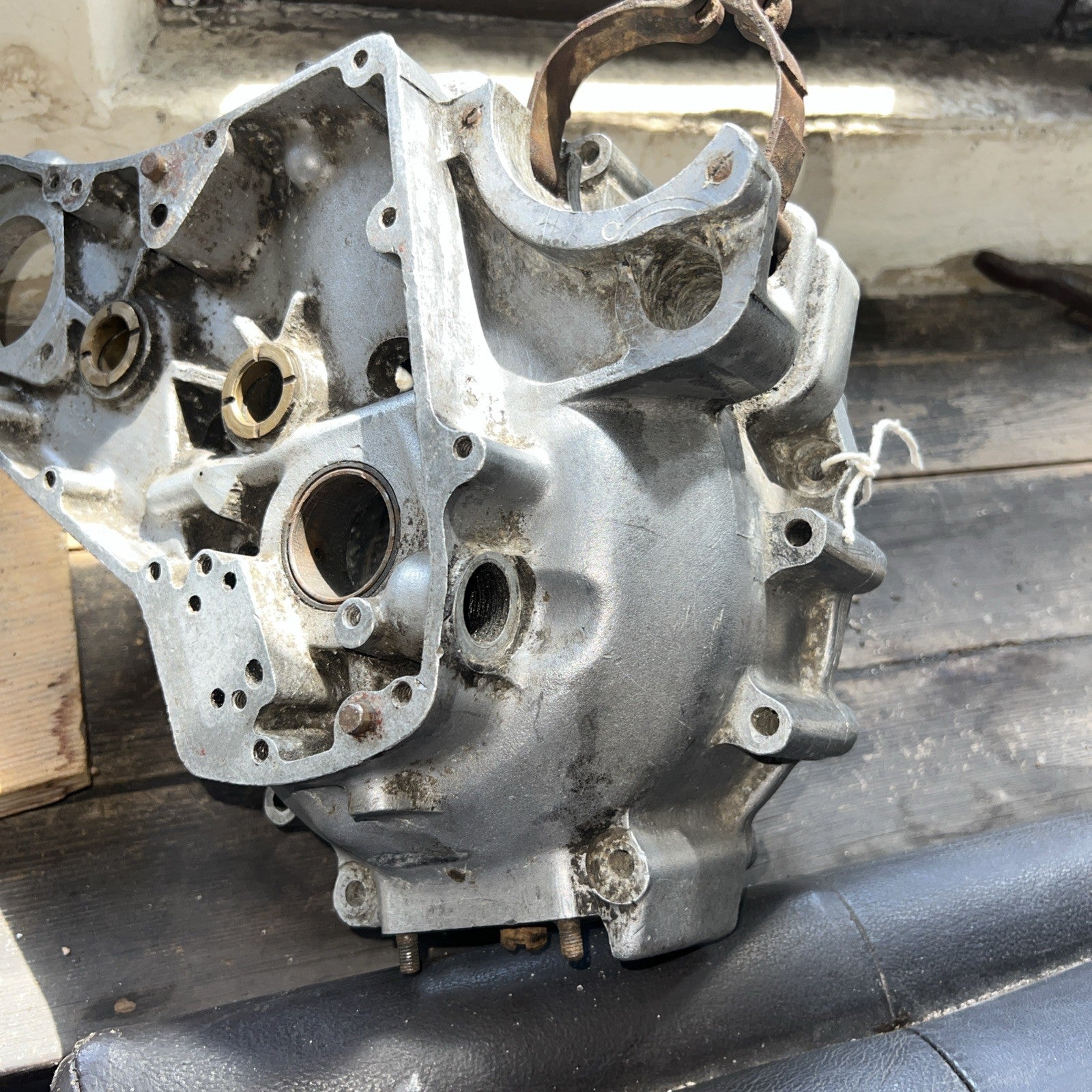Ariel 650 Huntmaster Crankcases Marked LF731