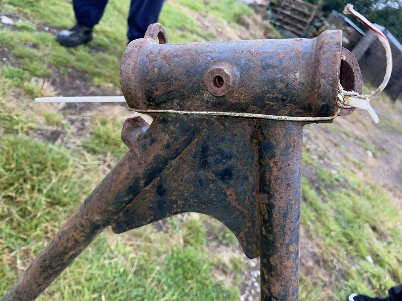 BSA D7 Frame With Swinging Arm And Subframe