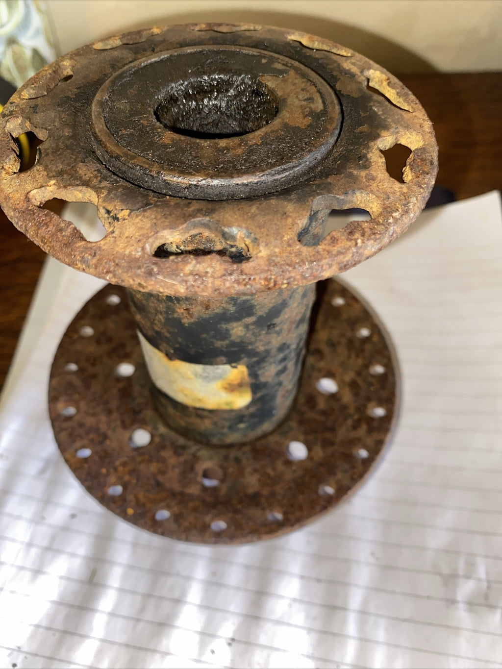British Triumph Bolt On Type Spool Rear Hub