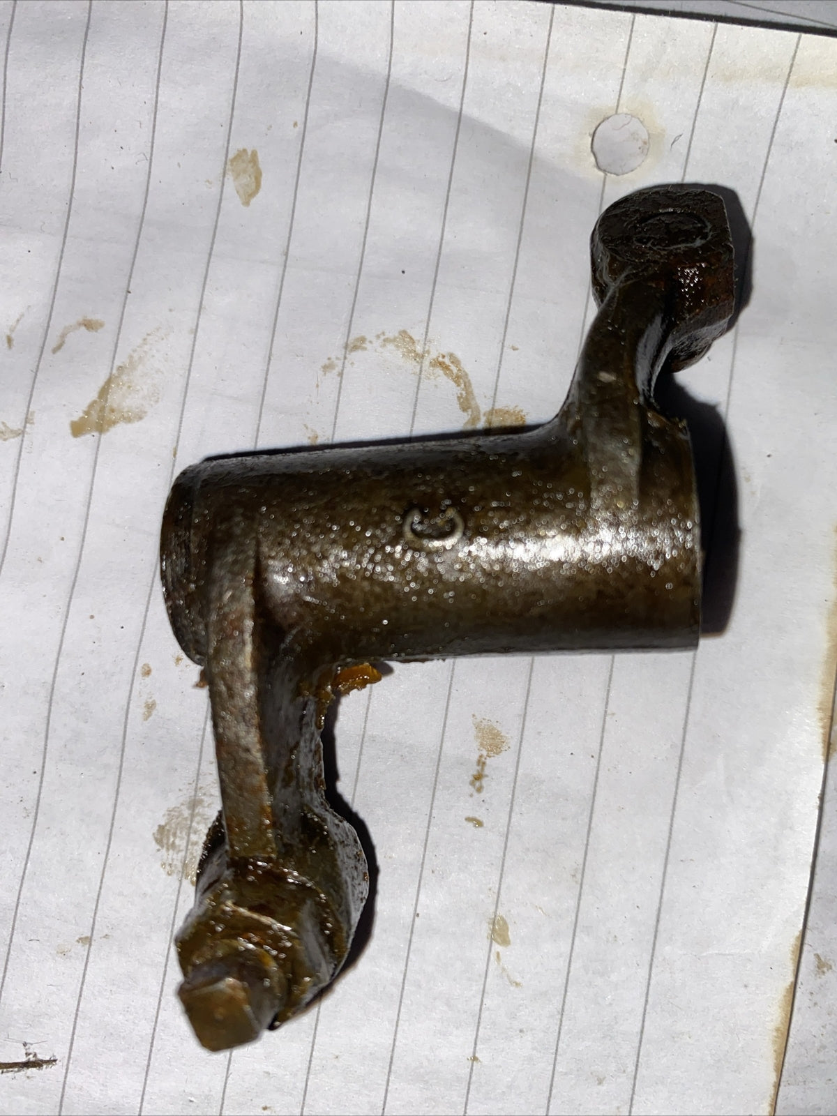 Triumph E1457 Unit 650 Rocker And Adjuster Right H Exhaust Left Inlet