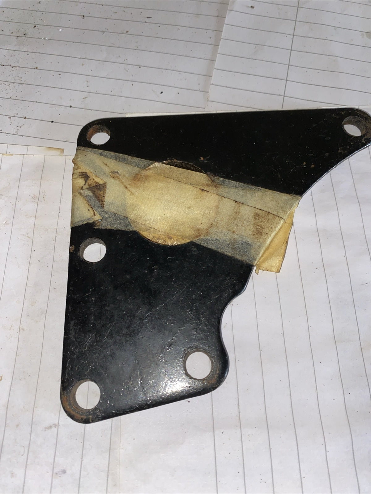 Triumph 650 750 Unit Conical Type Rear Hub Rear Left Hand Engine Plate f1-3023