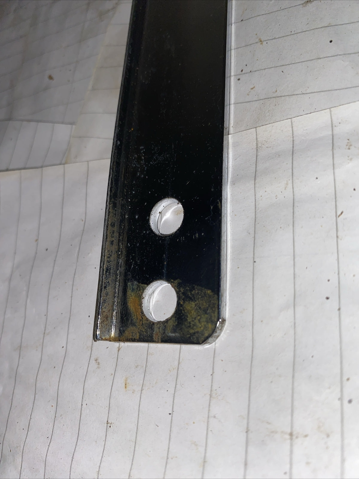 BSA 68-6550 A65 Chrome Mudguard Bracket One Side