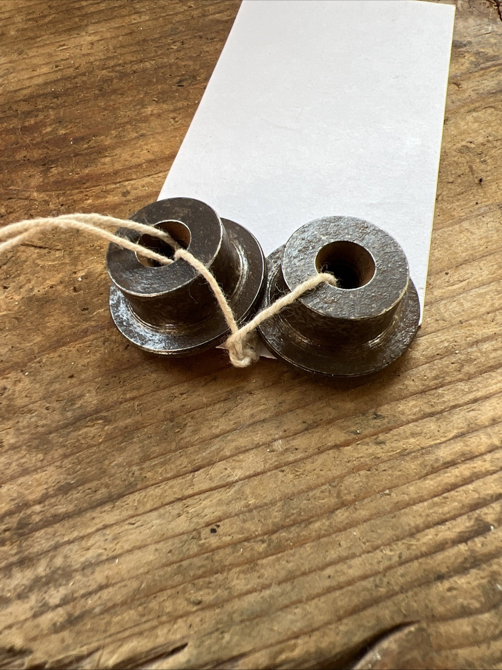 Triumph 650 Pre Unit Swinging Arm Spindle End Caps NOS