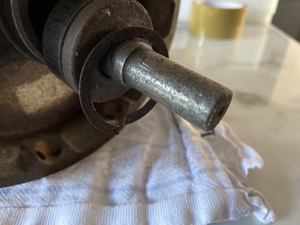 BSA C15 Front Hub With Spindle Classic Bike Motorbike Part