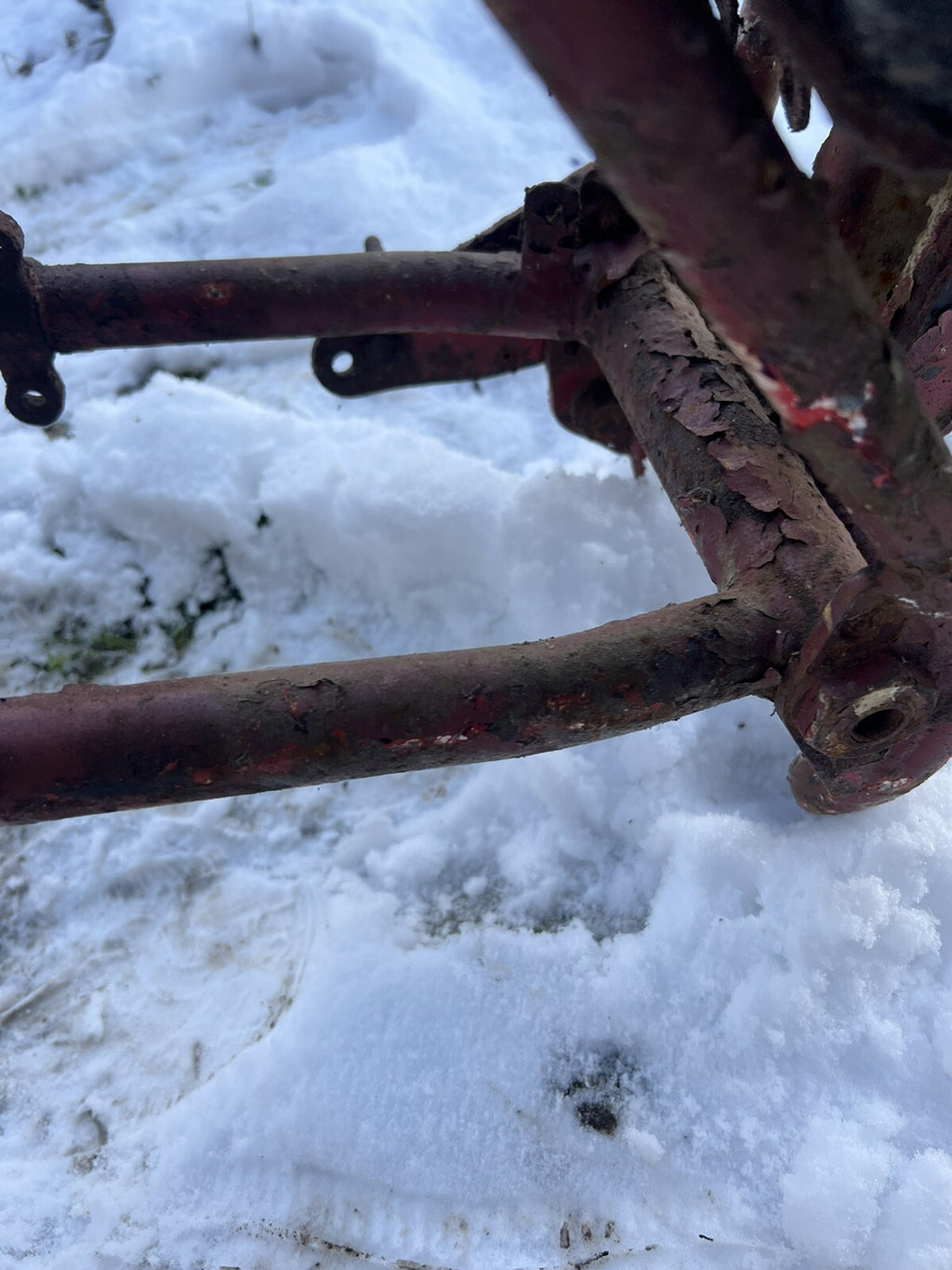 BSA Starfire Frame With Oil Tank