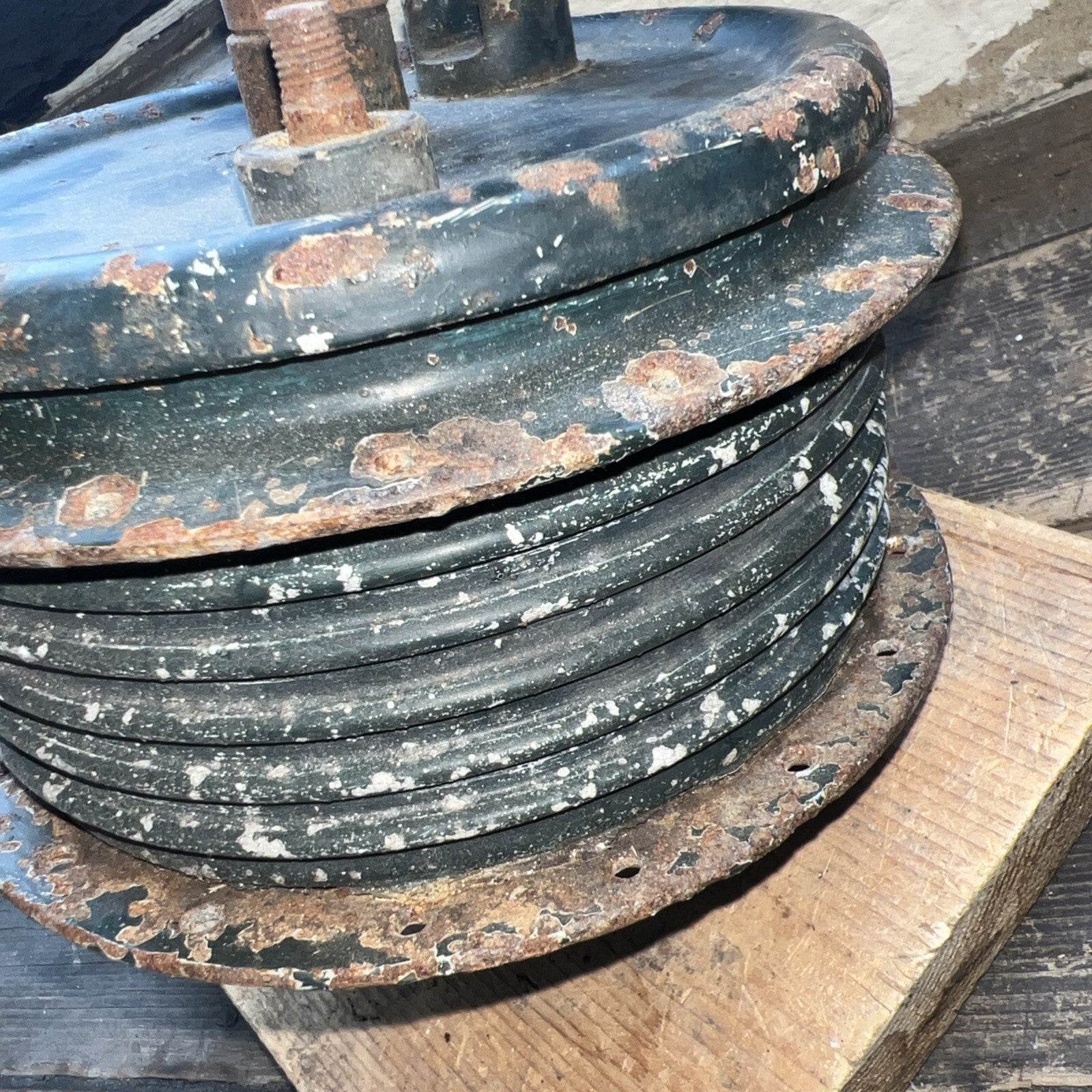Villiers AMC 250 Front Hub 6” Brake Complete Full Width