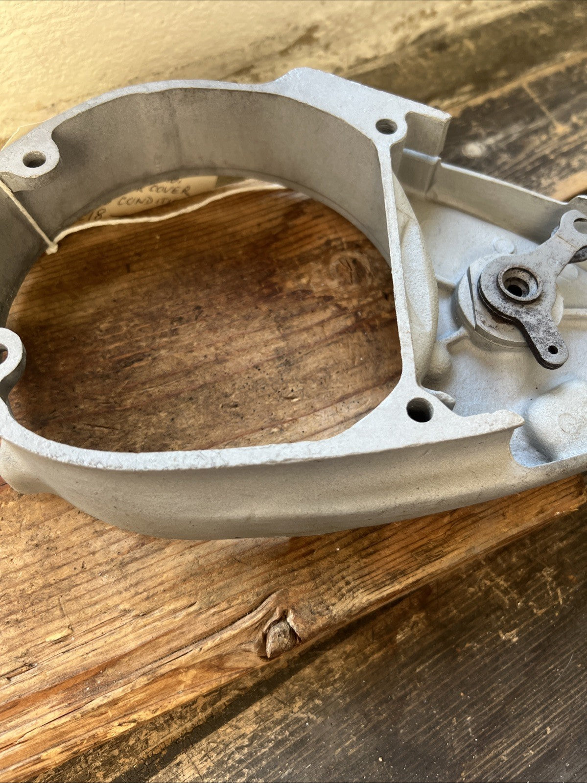 BSA Bantam Left Hand Inner Timing Case With Clutch Lifter Intermediate Type