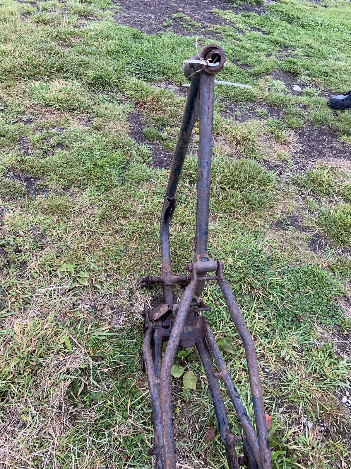 BSA D7 Frame With Swinging Arm And Subframe