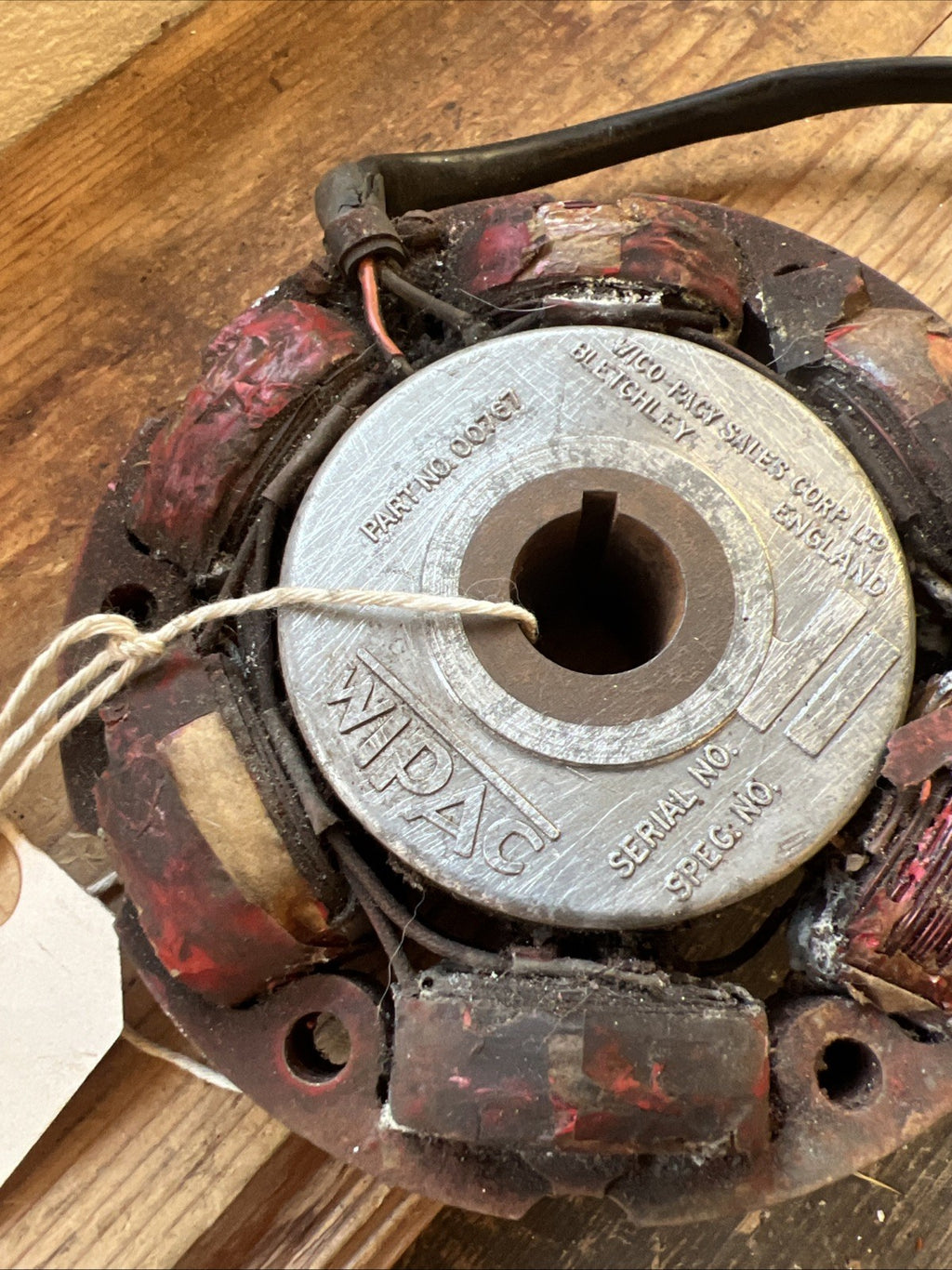WIPAC Generator Stator & Rotor, Number 00767