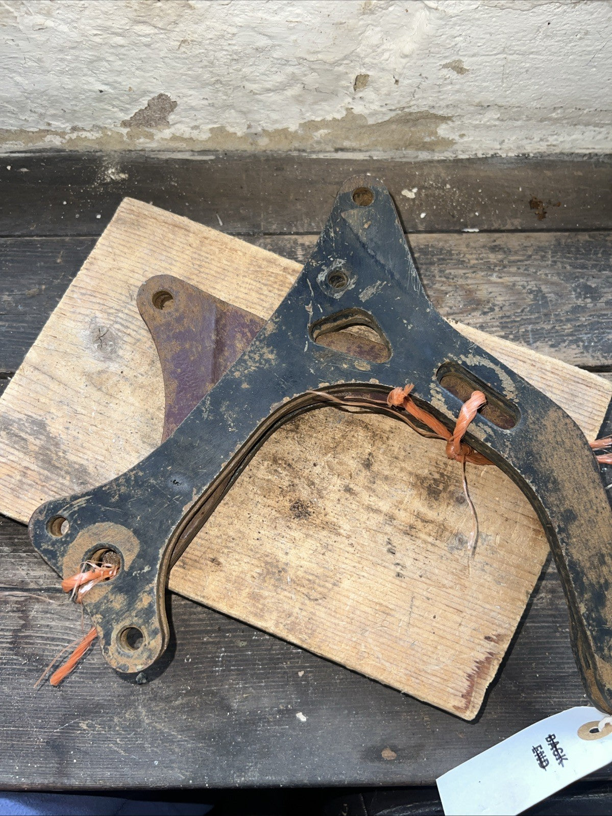 BSA A7 A10 Swinging Arm Complete Set Of 4 Rear Engine Plates