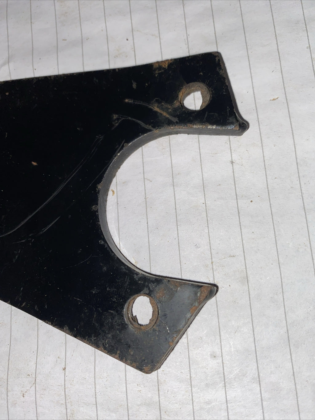 BSA B25 B44 Short Foot Rest Bracket