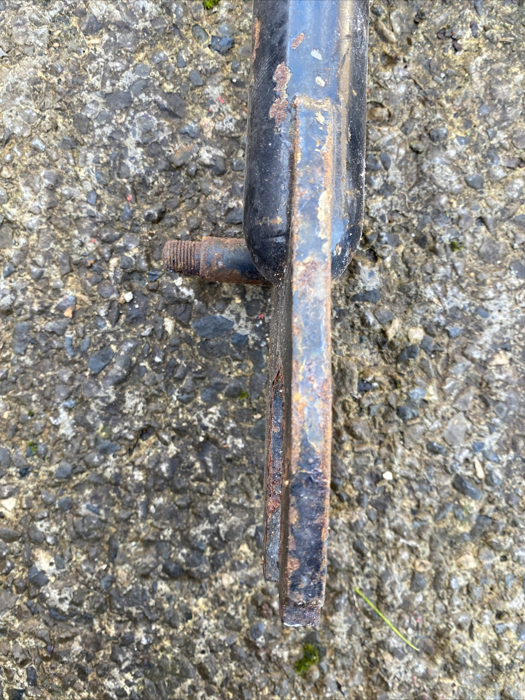 Motorcycle BSA C15 swinging arm with bushes