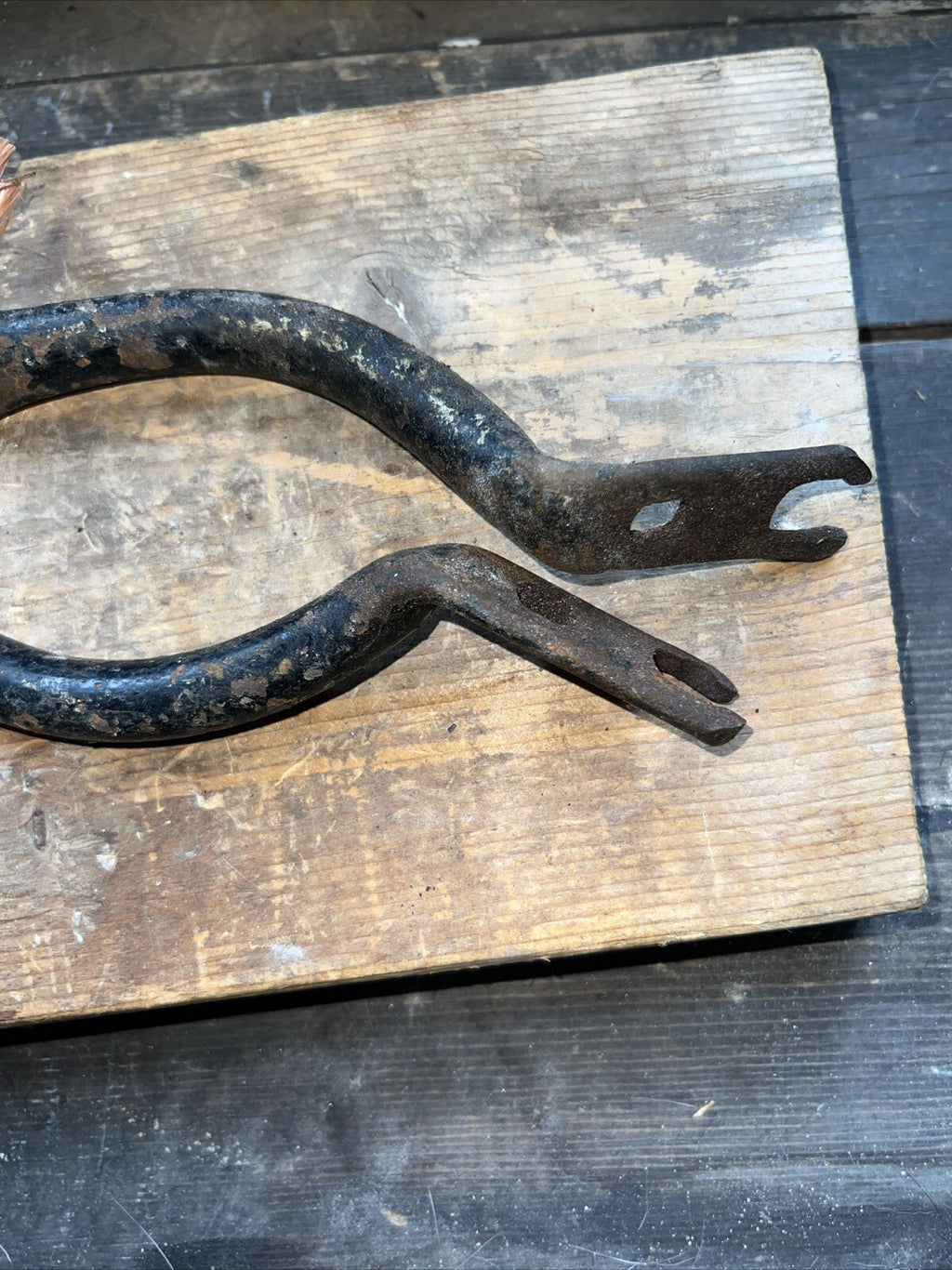 Matchless AJS Swinging Arm Rear Grab Rails